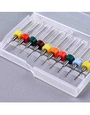 Brocas. Set de 10 uds: de 0,30 a 1,20 mm. Aleación Tungsteno. Uso aluminio, shell, madera, plastico. Brocas. Set de 10 uds: de 0,30 a 1,20 mm. Aleación Tungsteno. Uso aluminio, shell, madera, plastico.