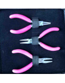 Set Mini. KAMAÑ. Acero inoxidable. Pinzas de 80 mm largo. 7 piezas. 1 set. Set Mini. KAMAÑ. Acero inoxidable. Pinzas de 80 mm largo. 7 piezas. 1 set.