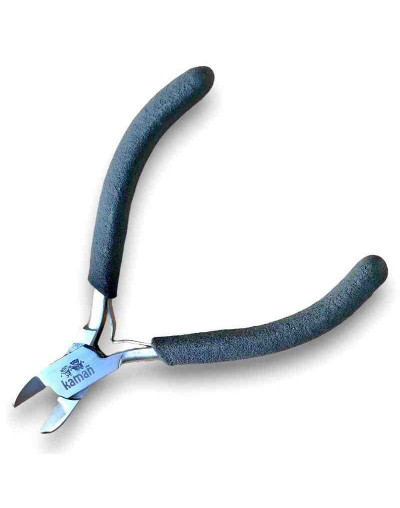 Pinza corte vertical. KAMAÑ. Acero inoxidable. 115 milímetros largo. 12 milímetros corte. 1 unidad.