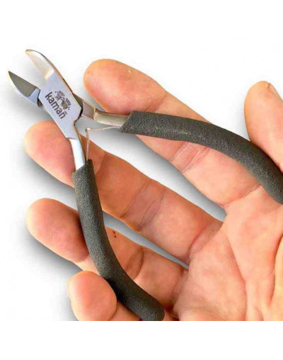 Pinza corte vertical. KAMAÑ. Acero inoxidable. 115 milímetros largo. 12 milímetros corte. 1 unidad.
