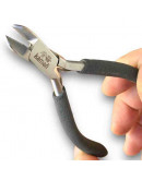 Pinza corte vertical. KAMAÑ. Acero inoxidable. 115 milímetros largo. 12 milímetros corte. 1 unidad. Pinza corte vertical. KAMAÑ. Acero inoxidable. 115 milímetros largo. 12 milímetros corte. 1 unidad.