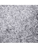 Chaquira. Cristal. CLEAR. 2 milímetros. 1 milímetro perforación. 40 gramos (2600 uds aprox).