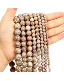 Medical Stone. SOFT BROWN. 08 mm diámetro. 1 mm perforación. 45 unidades hilo aproximado. 1 hilo. Medical Stone. SOFT BROWN. 08 mm diámetro. 1 mm perforación. 45 unidades hilo aproximado. 1 hilo.