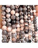 Jásper Zebra. Pink. 06 milímetros diámetro. 1 mm perforación. 60 unidades hilo aprox. 1 hilo. Jásper Zebra. Pink. 06 milímetros diámetro. 1 mm perforación. 60 unidades hilo aprox. 1 hilo.