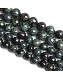 Jásper Kambaba. 08 mm diámetro. 1 mm perforación. 45 unidades hilo aproximado. 1 hilo. Jásper Kambaba. 08 mm diámetro. 1 mm perforación. 45 unidades hilo aproximado. 1 hilo.