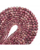 Medical Stone. RED. 06 mm diámetro. 1 mm perforación. 60 unidades hilo aproximado. 1 hilo. Medical Stone. RED. 06 mm diámetro. 1 mm perforación. 60 unidades hilo aproximado. 1 hilo.