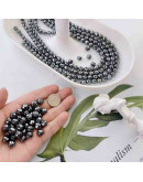Hematite natural. Faceteado. 04 milímetros diámetro. 1 mm perforación. 100 uds hilo aprox. 1 hilo. Hematite natural. Faceteado. 04 milímetros diámetro. 1 mm perforación. 100 uds hilo aprox. 1 hilo.