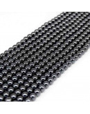 Hematite natural. Magnético. 08 milímetros diámetro. 1 mm perforación. 45 uds hilo aprox. 1 hilo. Hematite natural. Magnético. 08 milímetros diámetro. 1 mm perforación. 45 uds hilo aprox. 1 hilo.