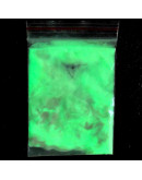 Polvo Mica. Verde fluorescente. 10 gramos. Para resina. 1 unidad.