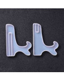 Moldes de silicona. Para resina. Soporte. 100x77 milímetros. 1 set. Moldes de silicona. Para resina. Soporte. 100x77 milímetros. 1 set.