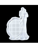 Moldes de silicona. Para resina. Porta fotos sin soporte. Pareja. 190x130x14 mm. 1 ud. Moldes de silicona. Para resina. Porta fotos sin soporte. Pareja. 190x130x14 mm. 1 ud.