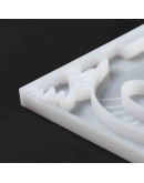 Moldes de silicona. Para resina. Porta fotos sin soporte. Dinosaurio. 128x202x12 mm. 1 ud. Moldes de silicona. Para resina. Porta fotos sin soporte. Dinosaurio. 128x202x12 mm. 1 ud.