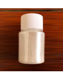 Polvo Mica. Color Blanco Perlado. 10 gramos. Para resina. 1 unidad.