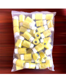 Polvo Mica. Color Amarillo Perlado. 10 gramos. Para resina. 1 unidad.