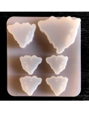 Moldes de silicona. Para resina. Mapa Nicaragua. Llavero, dije y aretes. 80x85x9 milímetros. 1 ud. Moldes de silicona. Para resina. Mapa Nicaragua. Llavero, dije y aretes. 80x85x9 milímetros. 1 ud.