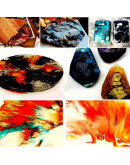 Pigmentos para resina. Tintes al alcohol. Colores metalizados. Set de 12 colores de 10 ml. 1 Set.