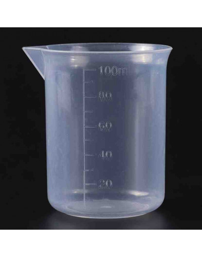 Vaso medidas. Plástico. 6x6,7 centímetros. 100 ml de capacidad. 1 unidad. Vaso medidas. Plástico. 6x6,7 centímetros. 100 ml de capacidad. 1 unidad.