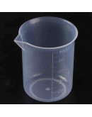 Vaso medidas. Plástico. 6x6,7 centímetros. 100 ml de capacidad. 1 unidad. Vaso medidas. Plástico. 6x6,7 centímetros. 100 ml de capacidad. 1 unidad.