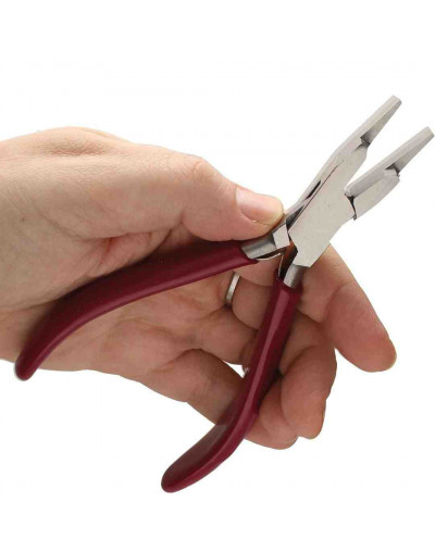 Pinza Wrapmaker. BEADSMITH. Acero inoxidable. 150 milímetros. 1 unidad.