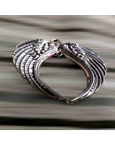 Alas. Aleación de cobre. Color plateado. 70x70 milímetros. 1 unidad.