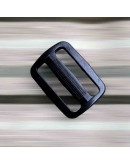 Hebilla TipTop. Plástico. 70x45x9 milímetros. 38x4 mm agujero. Incluye regulador. 1 set.