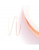 Cobre. Corte redondo. Calibre 24 (0,51 mm). 9,5 metros. Temple Suave. 1 unidad.