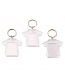 Accesorio para llavero. Camiseta. Acrílico+aleación de cobre. 85 milímetros. 5 unidades. Accesorio para llavero. Camiseta. Acrílico+aleación de cobre. 85 milímetros. 5 unidades.