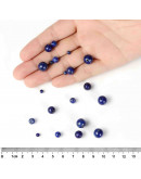 Lapislazuli. Sintético. 10 milímetros diámetro. 1 mm perforación. 35 uds hilo aprox. 1 hilo. Lapislazuli. Sintético. 10 milímetros diámetro. 1 mm perforación. 35 uds hilo aprox. 1 hilo.