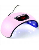 Lámpara LED UV 54W. Secado resina UV. 18x14x7 cm. Color rosado. Alimentación USB. 1 unidad. Lámpara LED UV 54W. Secado resina UV. 18x14x7 cm. Color rosado. Alimentación USB. 1 unidad.