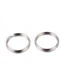 Accesorio para llaveros. Aleación de cobre. Color platino. 25 mm diámetro. 2,5 mm grosor. 10 uds. Accesorio para llaveros. Aleación de cobre. Color platino. 25 mm diámetro. 2,5 mm grosor. 10 uds.