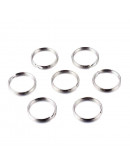 Accesorio para llaveros. Aleación de cobre. Color platino. 25 mm diámetro. 2,5 mm grosor. 10 uds. Accesorio para llaveros. Aleación de cobre. Color platino. 25 mm diámetro. 2,5 mm grosor. 10 uds.
