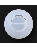 Moldes de silicona. Para resina. Portavelas Diamante. 110x39 milímetros. 1 unidad. Moldes de silicona. Para resina. Portavelas Diamante. 110x39 milímetros. 1 unidad.