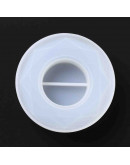 Moldes de silicona. Para resina. Portavelas Diamante. 110x39 milímetros. 1 unidad. Moldes de silicona. Para resina. Portavelas Diamante. 110x39 milímetros. 1 unidad.