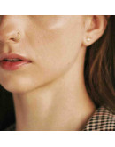 Piercing. Nose (nariz). Acero quirúrgico. Varios colores. 0,5 mm grosor. 7 mm diámetro. Caja 40 uds.