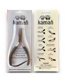 Pinza plana. KAMAÑ. Acero inoxidable. 115 milímetros largo. 20 mm punta. 3 unidades.