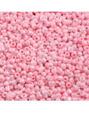 Chaquira. 3 mm. Color Sólido. PINK. 1 mm perforación. 1 libra. 10000 uds aprox.