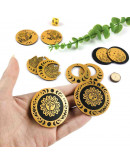 Moldes de silicona. Para resina. 8 formas diferentes (en pares). Lunas. 216x200x4 mm. 1 unidad. Moldes de silicona. Para resina. 8 formas diferentes (en pares). Lunas. 216x200x4 mm. 1 unidad.