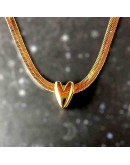 Corazón (6). Aleación de cobre. Baño 18KGold. 13x9x5 milímetros. 13x3 mm perforación. 1 unidad. Corazón (6). Aleación de cobre. Baño 18KGold. 13x9x5 milímetros. 13x3 mm perforación. 1 unidad.