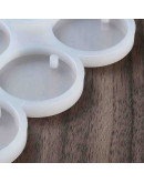 Molde de silicona. Para resina. Monedas. 121x153 milímetros. 3,5 mm perforación. 1 unidad. Molde de silicona. Para resina. Monedas. 121x153 milímetros. 3,5 mm perforación. 1 unidad.