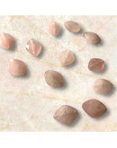 Cuarzo Rosa. Rombo Faceteado. 10x12x5 milímetros. 1 mm perforación. 1 unidad. Cuarzo Rosa. Rombo Faceteado. 10x12x5 milímetros. 1 mm perforación. 1 unidad.