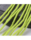 Discos. Color lima. 4 milímetros diámetro. 1 mm grosor. 380~400 uds hilo. 1 hilo.