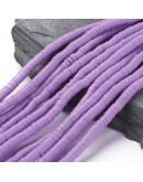 Discos. Color morado. 6 milímetros diámetro. 1 mm grosor. 380~400 uds hilo. 10 hilos.