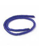 Discos. Color azul. 6 milímetros diámetro. 1 mm grosor. 380~400 uds hilo. 10 hilos.