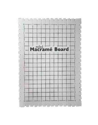 Tabla para macramé. 267x195 milímetros. 15 mm grosor. 1 unidad. Tabla para macramé. 267x195 milímetros. 15 mm grosor. 1 unidad.