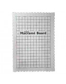 Tabla para macramé. 267x195 milímetros. 15 mm grosor. 3 unidades.