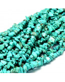 Chips 5-14 milímetros. Magnesita. 1 mm perforación. 250 unidades hilo aproximado. 1 hilo.