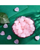 Cuarzo Rosa. Corazón (2). 16x5 milímetros. 1 mm perforación. 1 unidad. Cuarzo Rosa. Corazón (2). 16x5 milímetros. 1 mm perforación. 1 unidad.