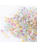 Número varios colores. Moneda fluorescente. 7 mm lado. 1,5 mm perforación. 100 uds aproximado. Número varios colores. Moneda fluorescente. 7 mm lado. 1,5 mm perforación. 100 uds aproximado.