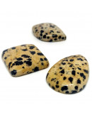 Jásper Dálmata. Cabujón. Diferentes formas. Venta por gramos.