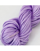 Cordón de nylon. Acabado satén. 1 mm grosor. 10 colores. 24 metros por color. Total 240 mts. 1 set. Cordón de nylon. Acabado satén. 1 mm grosor. 10 colores. 24 metros por color. Total 240 mts. 1 set.